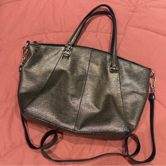 Coach Metallic Prairie Tote - Picture 4 of 6